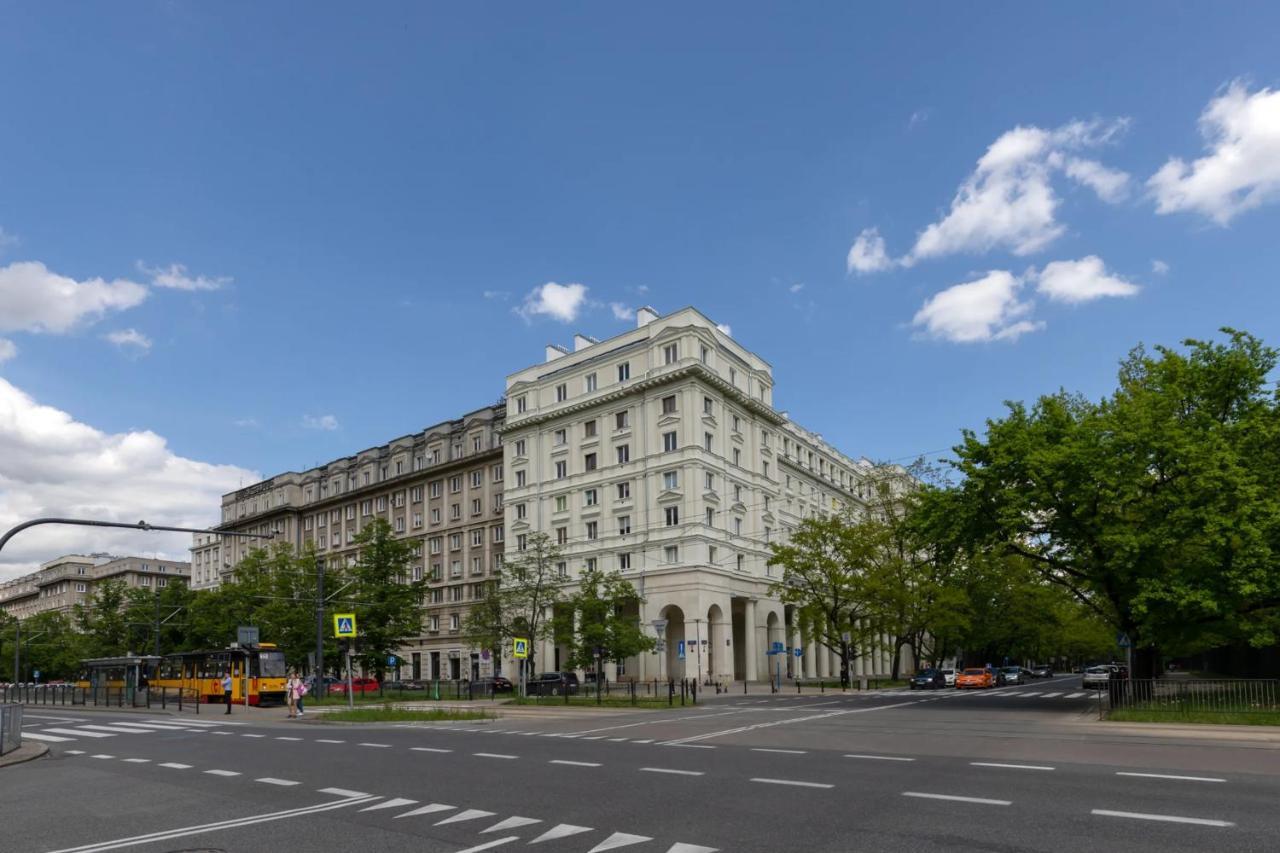 Przestronny Apartament Z Widokiem Na Miasto W Warszawie وارسو المظهر الخارجي الصورة